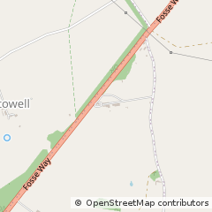 Map of Northleach, Gloucestershire