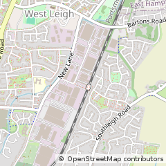 Map of Havant, Hampshire