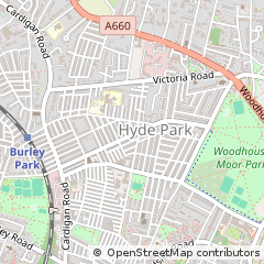 Map of Leeds