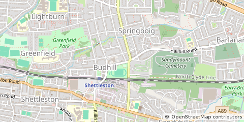 Map of Glasgow