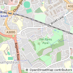 Map of Bracknell