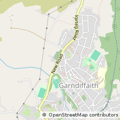 Map of Pontypool, Torfaen