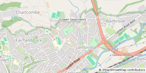 Map of Bath