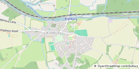 Map of Hungerford, Berkshire