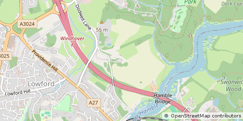Map of Southampton