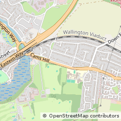 Map of Fareham, Hampshire