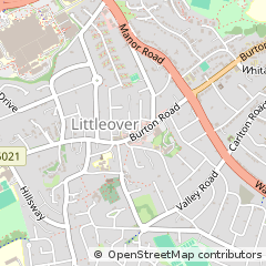 Map of Derby, Derbyshire
