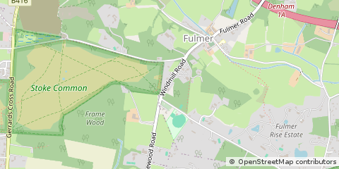 Map of Fulmer