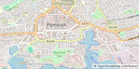 Map of Plymouth