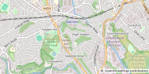Map of West Midlands