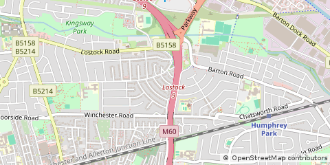 Map of Manchester