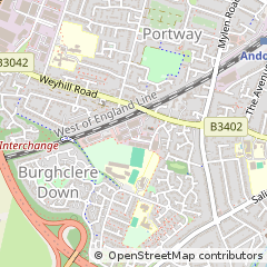 Map of Andover, Hampshire