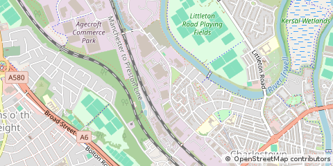 Map of Greater Manchester