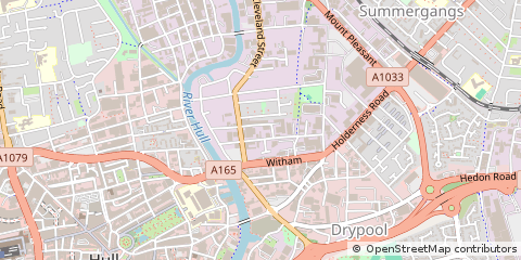 Map of East Yorkshire