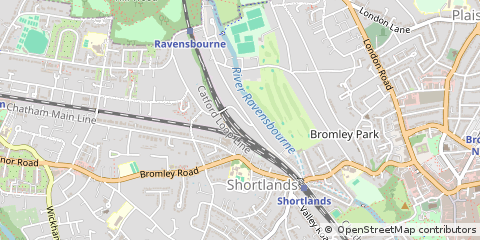 Map of Beckenham