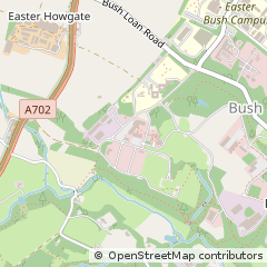 Map of Edinburgh, Midlothian