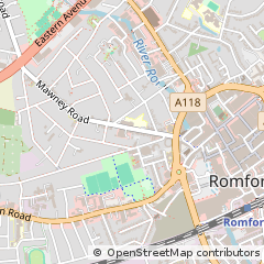 Map of Romford