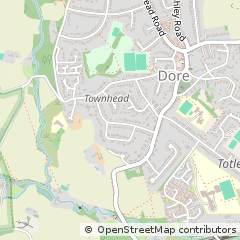 Map of Sheffield