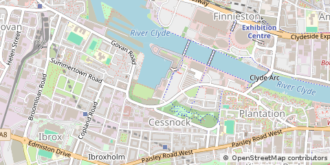Map of Glasgow