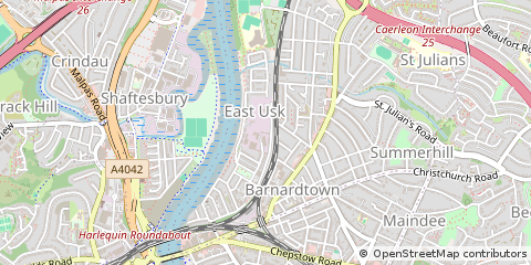 Map of Newport