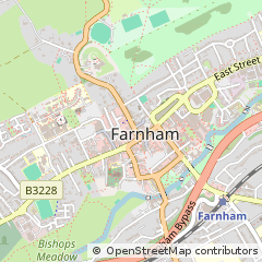Map of Farnham
