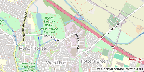 Map of Coventry
