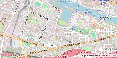 Map of Glasgow