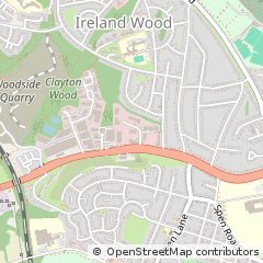 Map of Leeds