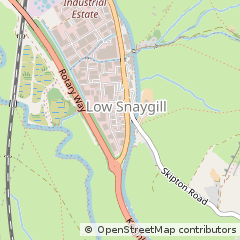Map of Skipton, North Yorkshire