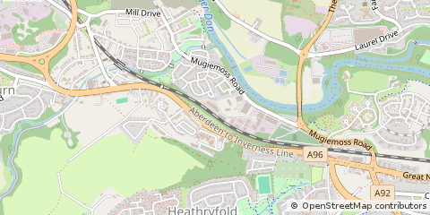 Map of Aberdeen