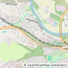 Map of Aberdeen