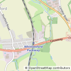 Map of Cambridge, Cambridgeshire
