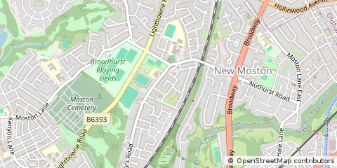 Map of Manchester