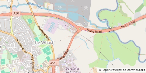 Map of Staffordshire