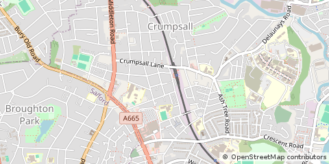 Map of Manchester