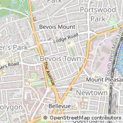 Map of Southampton, Hampshire