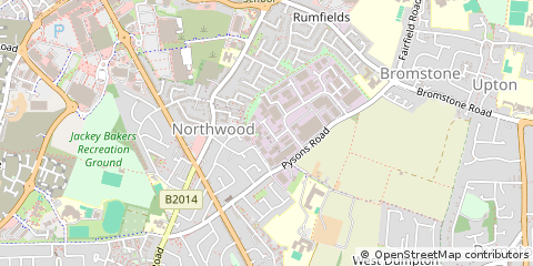 Map of Broadstairs, Kent