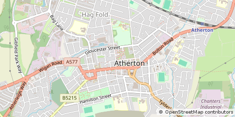 Map of Manchester