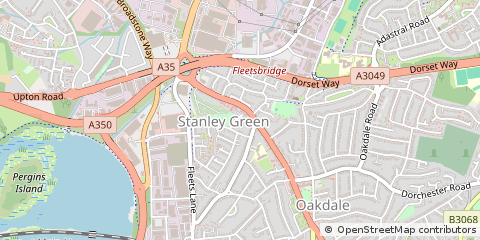 Map of Poole