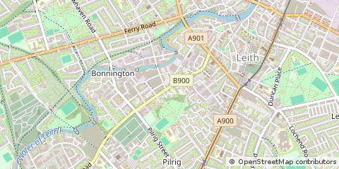 Map of Edinburgh
