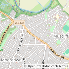 Map of Bournemouth