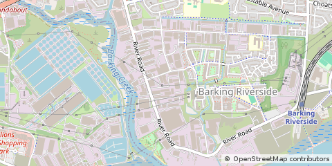 Map of Barking