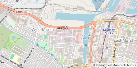 Map of Grimsby