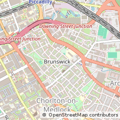 Map of Manchester
