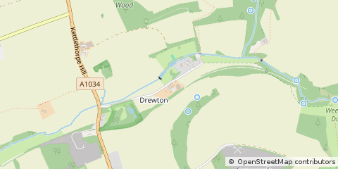 Map of NR Brough, East Yorkshire