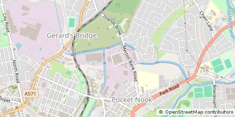 Map of Merseyside