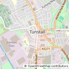 Map of Stoke-on-Trent