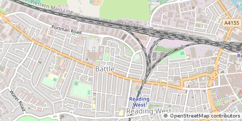 Map of Reading