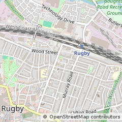 Map of Rugby