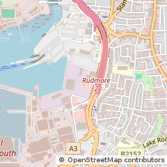 Map of Portsmouth, Hants